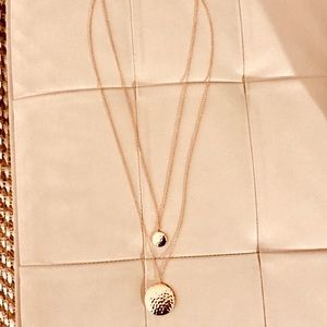 Gorjana Gold Coin French Long Necklace